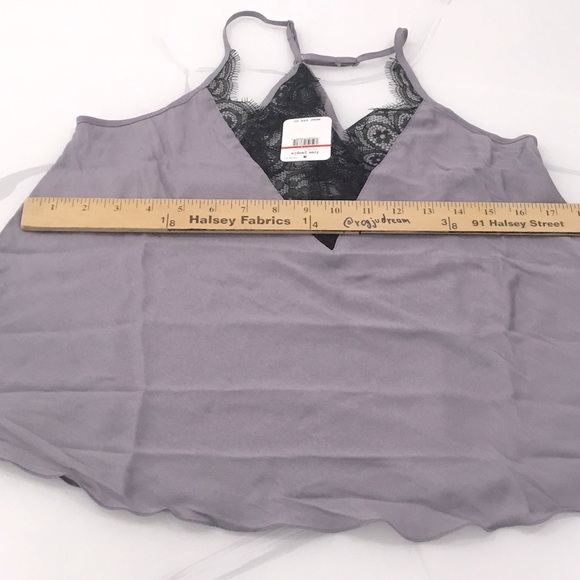 Free People Cami Silver Mauve Top XSmall NWT - Picture 10 of 14